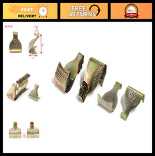 50 Heavy Duty Bronze Tone Picture Frame Rail Hangers - Moulding Hooks Set