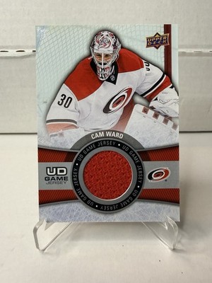 2015-16 Upper Deck Series 2 Cam Ward UD Game Jersey  GJ-CW Carolina