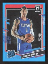 2023-24 Donruss Optic Jordan Miller Blue Seismic Rookie /249 Clippers TV3691