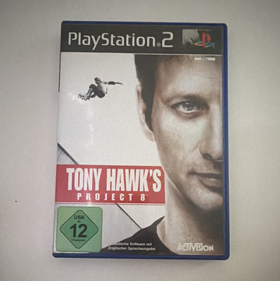 Activision Tony Hawk's Project 8 Sony PlayStation 2 PAL USK ab 12 Handbuch