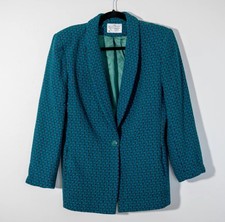 Miss Pendleton Vintage Blazer 100 Pure Virgin Wool Size 8 Excellent Condition