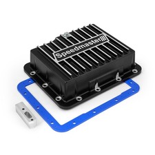 Gm Powerglide Deep Cast Aluminum Transmission Oil Pan Black Gm Powerglide Deep Cast Aluminum Transmission Oil Pan Black