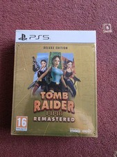 Image of Tomb Raider I II III ReMastered Deluxe Edition - PS5 (Sealed) *CREASES ON BOX*