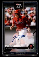 J.T. REALMUTO 2020 TOPPS NOW ON CARD SEALED AUTOGRAPH AUTO #48/99 T6407