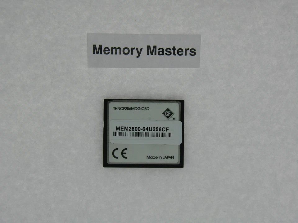 MEM2800-64U256CF 256MB Approved Flash for Cisco 2801 2811 2821 2851
