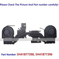 New CPU GPU Heatsink Fan Thermal Module SWG For ThinkPad P16v Gen1 21FE 21FF