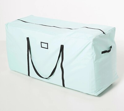 Tidy & Co. Christmas Tree Storage Bag on Wheels Soft Blue