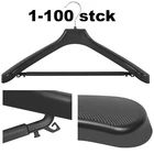 Coat hanger clothes hanger trouser hanger hook trouser bar 50 cm black plastic