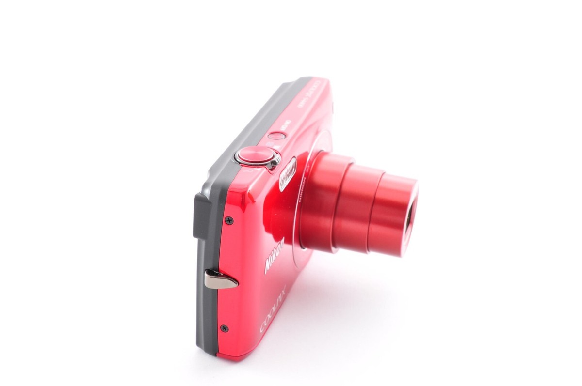 y*i様 デジタルカメラ Nikon S4400 稼働品 現状 レッド COOL Nikon Coolpix S4400 Red Near Mint Compact Digital Camera