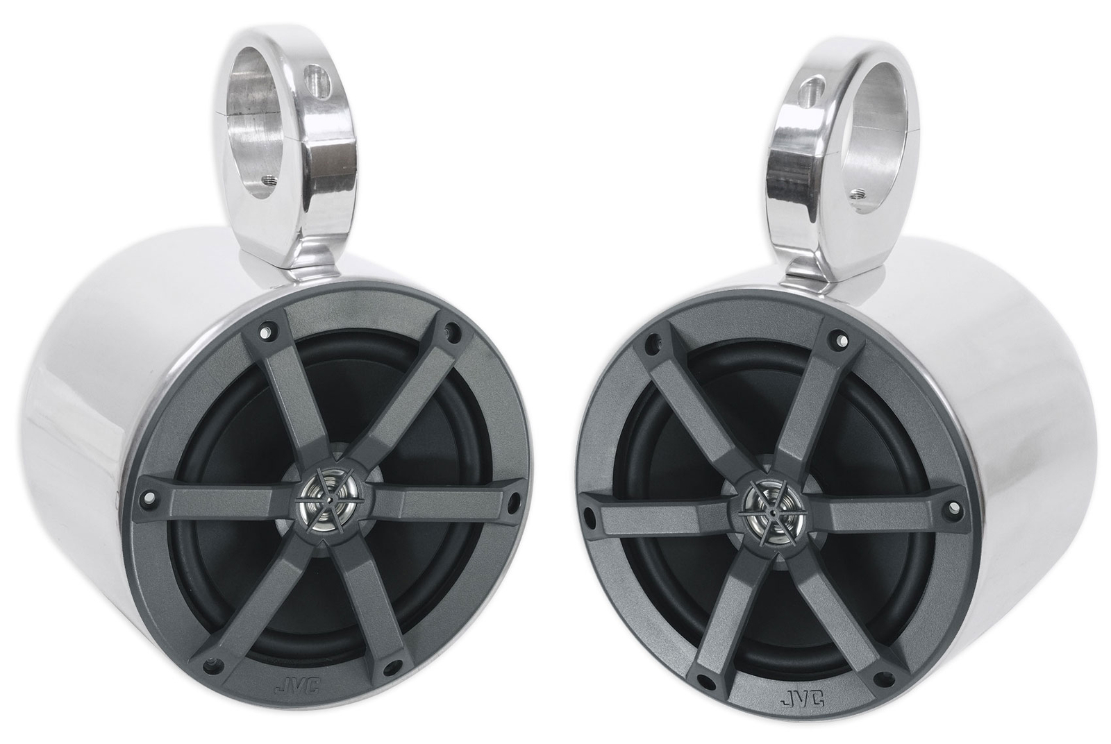 Пара динамиков JVC CS-MS620 65 50 Вт RMS Marine Silver для вейкбординга Лодочные колонки 19690₽