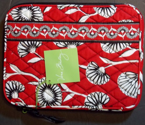 Vera Bradley Funda Lector Electrónico Deco Margarita Nuevo con Etiquetas Cubierta Tableta Roja s5-pb4 - Imagen 1 de 3