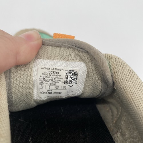 Merrell Alpine Schuhe Damen Gr. 7,5 grau moon neuwertig J002598 sportliche niedrige Sneaker - Bild 9 von 9