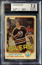 1981-82 O-Pee-Chee 118 Mark Messier Edmonton Oilers Graded 7.5 BVG BGS OPC PSA !