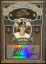 🏆2004 Playoff Absolute Memorablia Marks Of Fame ⚾️ MOF-1 Nolan Ryan /50 ✏️Auto;