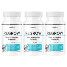 ReGrow Hair Growth Vitamins with Biotin, Hair Supplement - 3 Pack