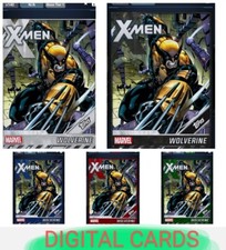 DIGITAL CARDS - Topps Marvel Collect 19 Logan Wolverine Series 1 Tier 1-5 lot