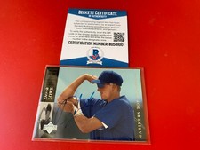 Derek Lowe Red Sox 1994 Upper Deck Minors Card Signed Auto BAS COA