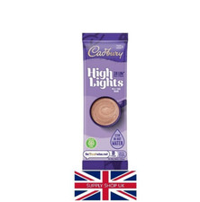 Image of Cadbury Highlights Instant Hot Chocolate Sachets 11g- Box of 30 - BB: 09/08/26