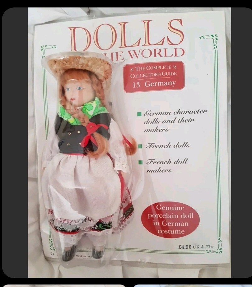 Bundle Of Porcelain Dolls From Around the world Collection 48