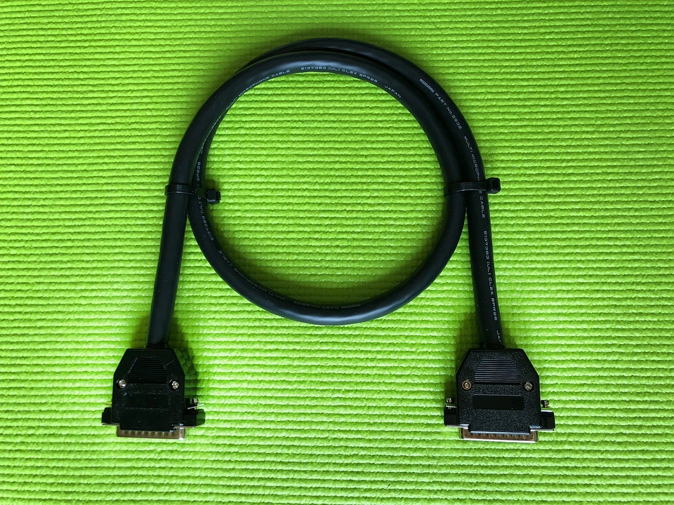 Premium Black Mogami 2932 Gold DB25 D-SUB DSUB Balanced Analog Snake - 5ft - Image 2 of 3