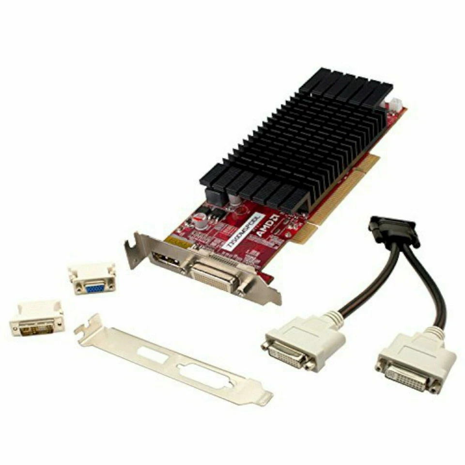 New VisionTek 900608 AMD Radeon HD 7350 PCI x16 512MB DMS59 Graphics Video Card - Image 4 of 4