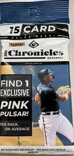 2021 Panini Chronicles Baseball Cello/Value Pack - Pink Pulsar! *NEW/FACTORY...