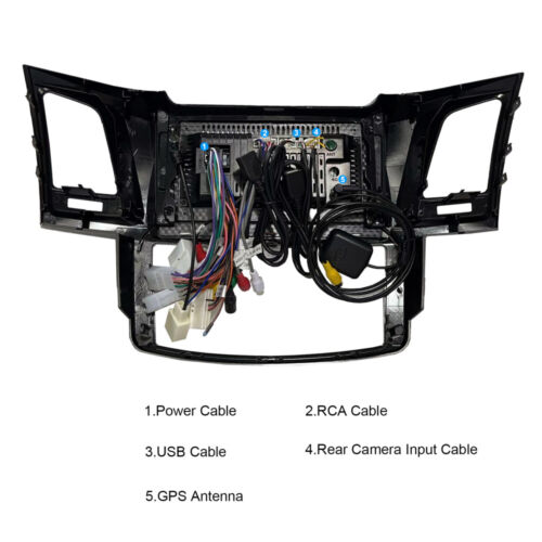 Für Toyota Hilux 2005-2014 Fortuner Autoradio Android 13 GPS WIFI Navi Bluetooth - Bild 12 von 16