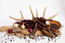 Homemade Hickory Smoked Venison Jerky 