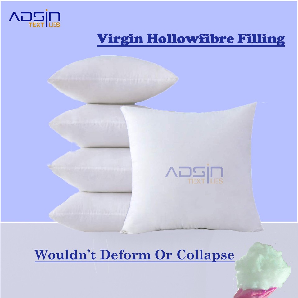 Cushion inserts 18x18 Inch 45 x 45 cm Inners Pads Fillers Extra Deep