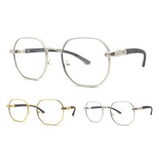 90s Retro OG Rapper Luxury Art Deco Rectangle Fashion Glasses