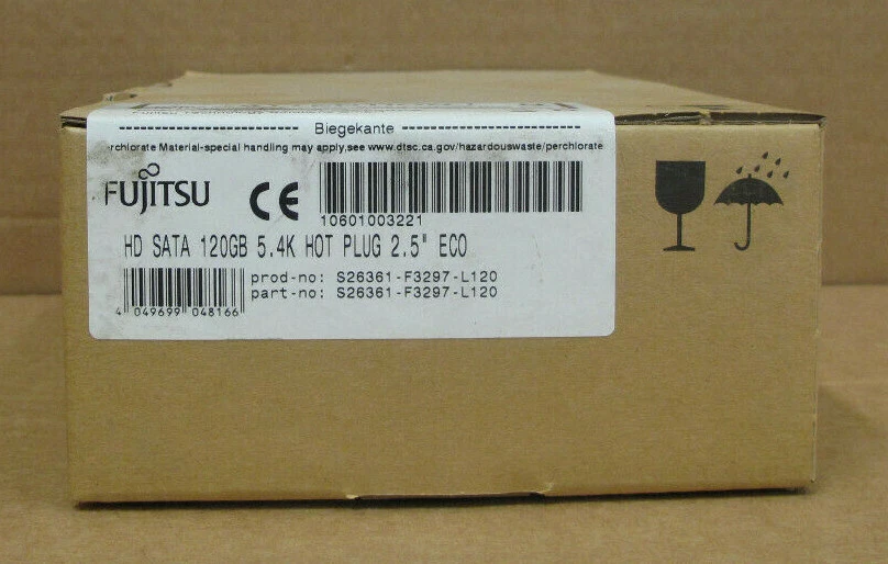 NEW Fujitsu 120GB 2.5" SATA 3G 5.4K Hot Plug Server HDD S26361-F3297-L120 - Image 4 of 4