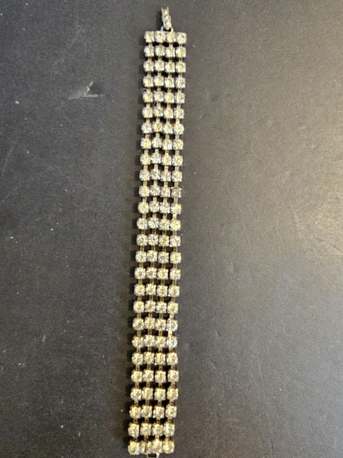 Multilayer Square Rhinestone Tennis Bracelet  6 I… - image 9