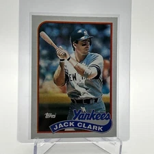 1989 Topps Jack Clark Baseball Card #410 Mint FREE SHIPPING