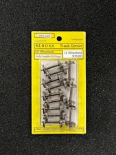 Reboxx WS11005 33" Wheelsets HO Scale (12 wheelsets) (axle length 25.53mm)