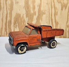 Vintage Tonka Orange Dodge Dump Truck circa 1970s made in USA
