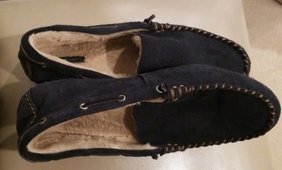 lands end mens moccasins