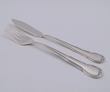 WMF 3200 Barock Fischbesteck Messer Gabel 90 er Silber Patent Besteck mehrere