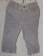 Janie and Jack Best in Show Gray Corduroy Dress Pants 12-18 months W24