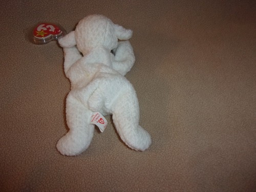 TY FLEECE THE LAMB BEANIE BABY- 8"- MWMT- SO DARLING FOR EASTER! - Picture 3 of 7