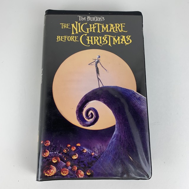 The Nightmare Before Christmas (VHS, 1994) for sale online eBay