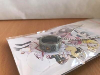 Puella Magi Madoka Magica: Soul Gem Ring Necklace * NEW SEALED *