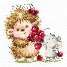 "For you" Unprinted Counted Funny Needlework Cross Stitch Kit Magic Needle 19-10