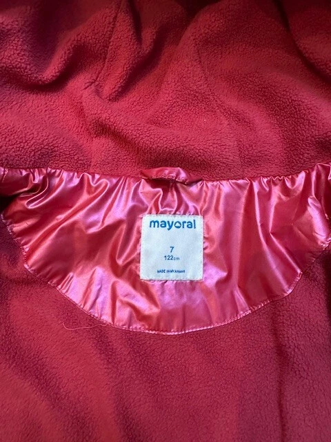 Chaqueta para niñas de Mayoral talla 7 $200 Foto 3 de 4