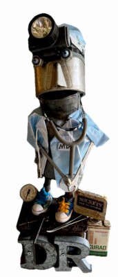 NEW LOWER PRICE - Was $189.99   DR Bot - Handmade!