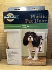 PetSafe Premium Paintable Plastic Pet Door White Small Size PPA00-10958 Dog Cat