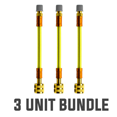 Leak Saver Direct Inject UV - 3 Pack - HVAC & Automotive Refrigerant Leak Sealer