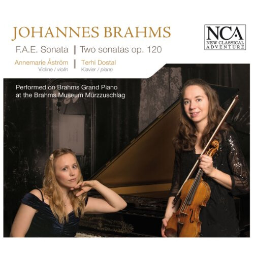 Annemarie Anstrom, Terhi Dostal - Brahms: Violin Sonatas