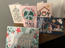 24 Religious Christmas Cards Boxed With Envelopes Religious - Assorted Cards
