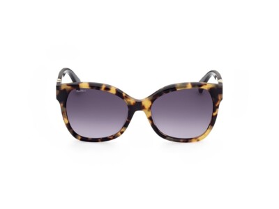 MAX MARA EMME3 MM0014 56B Havana Cat Eye Plastic Sunglasses Frame 56-18-140