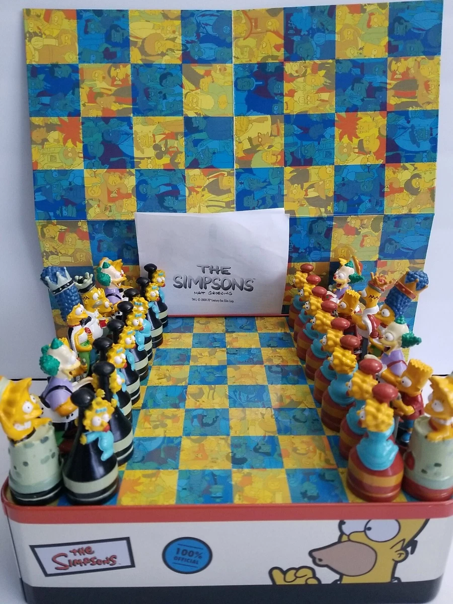 Simpsons chess set online